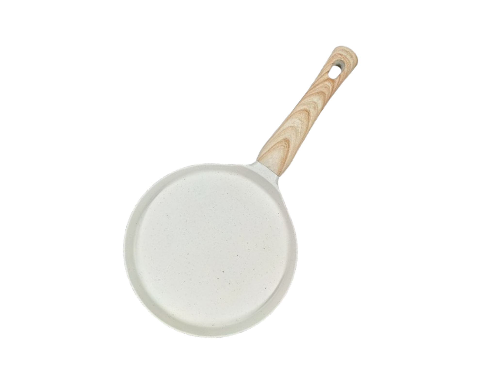 Poele a Crepe Induction Antiadhésive Design Marron