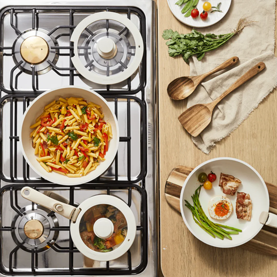 Cookix - Batterie de Cuisine avec Poignée Amovible