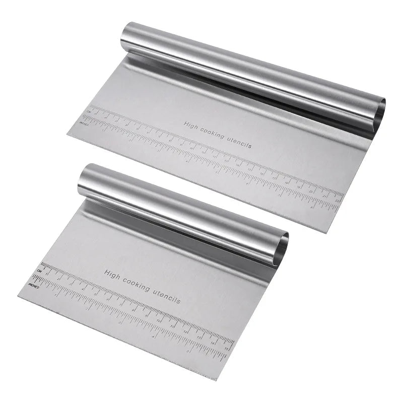 Lot de 2 Coupe Pate en Acier Inoxydable