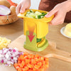Coupe frite multifonctions en plastique