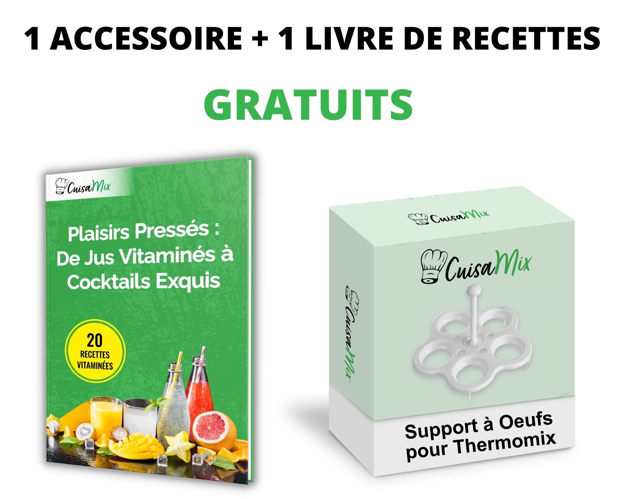 Pressix - Presse-Agrumes (+ 1 Accessoire et 1 Livre OFFERTS)