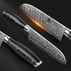 Couteau santoku de chef en acier forgé