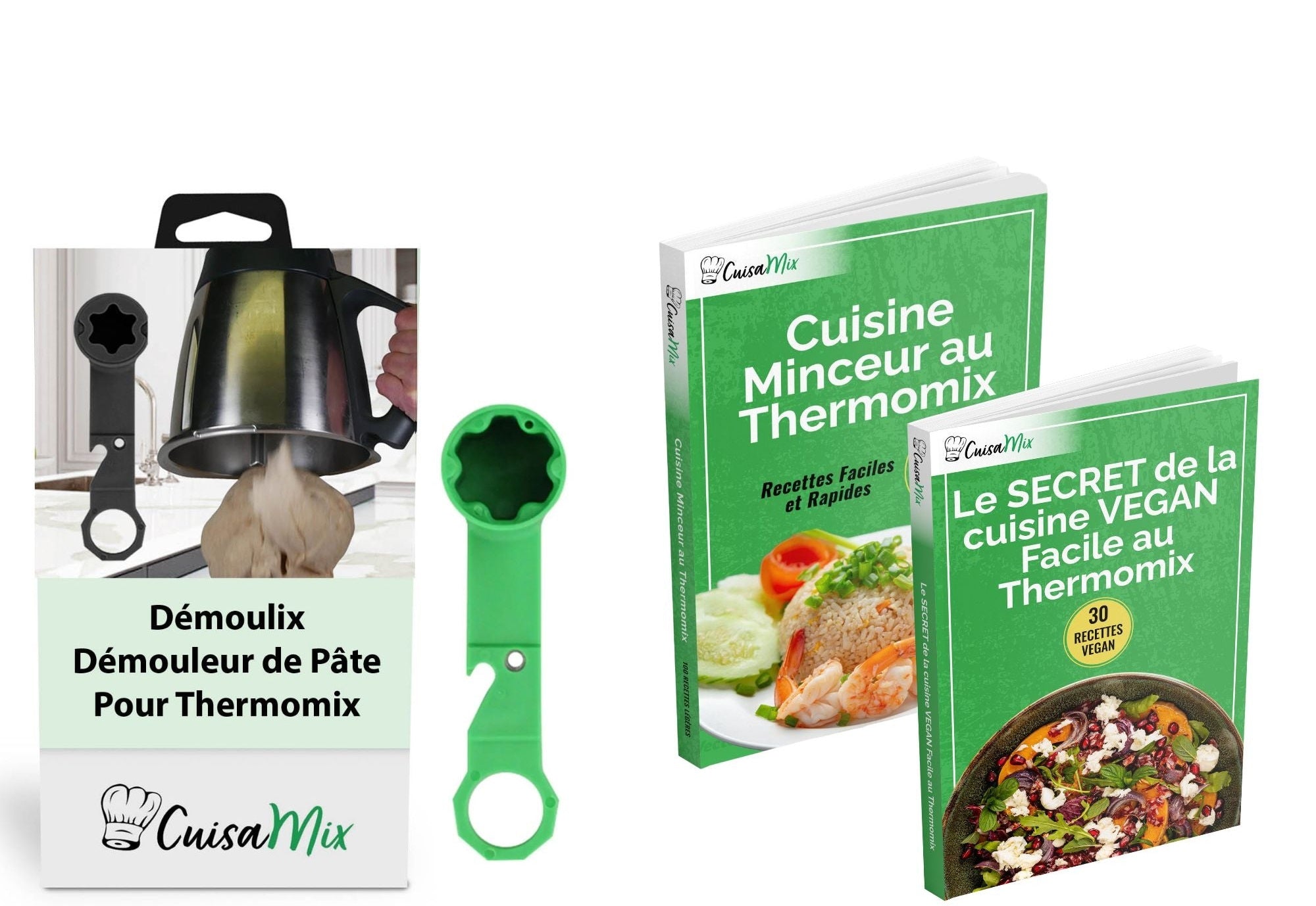 Démoulix - Démouleur de pâte (+1 OFFERT)