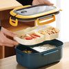 Lunch box hermétique à 2 niveaux