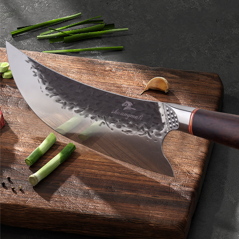 Couteau de boucher viking en acier inoxydable