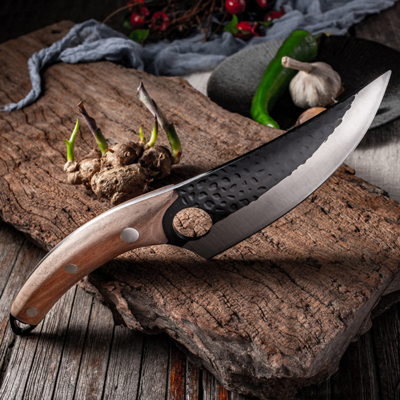 Couteau viking forgé à la main en acier inoxydable