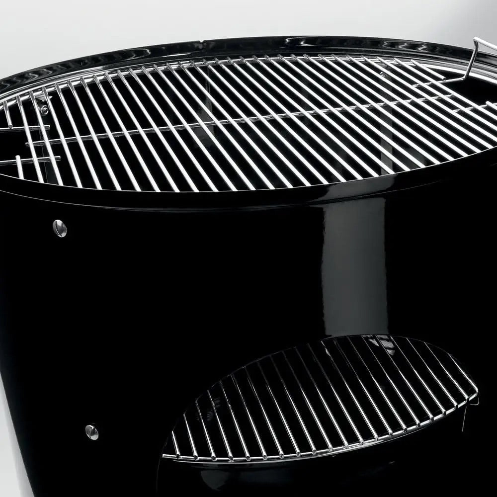 Fumoir Saumon Style Barbecue Noir en Aluminium