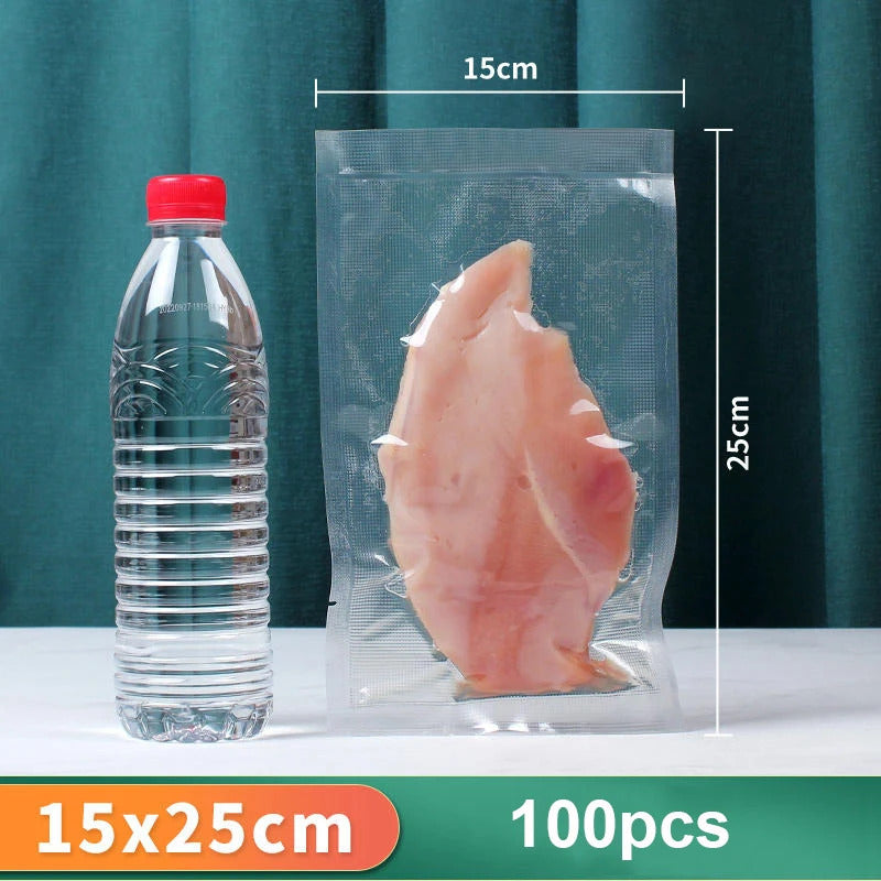 Lot de 100 Emballages Sous Vide pour Machine à Sceller