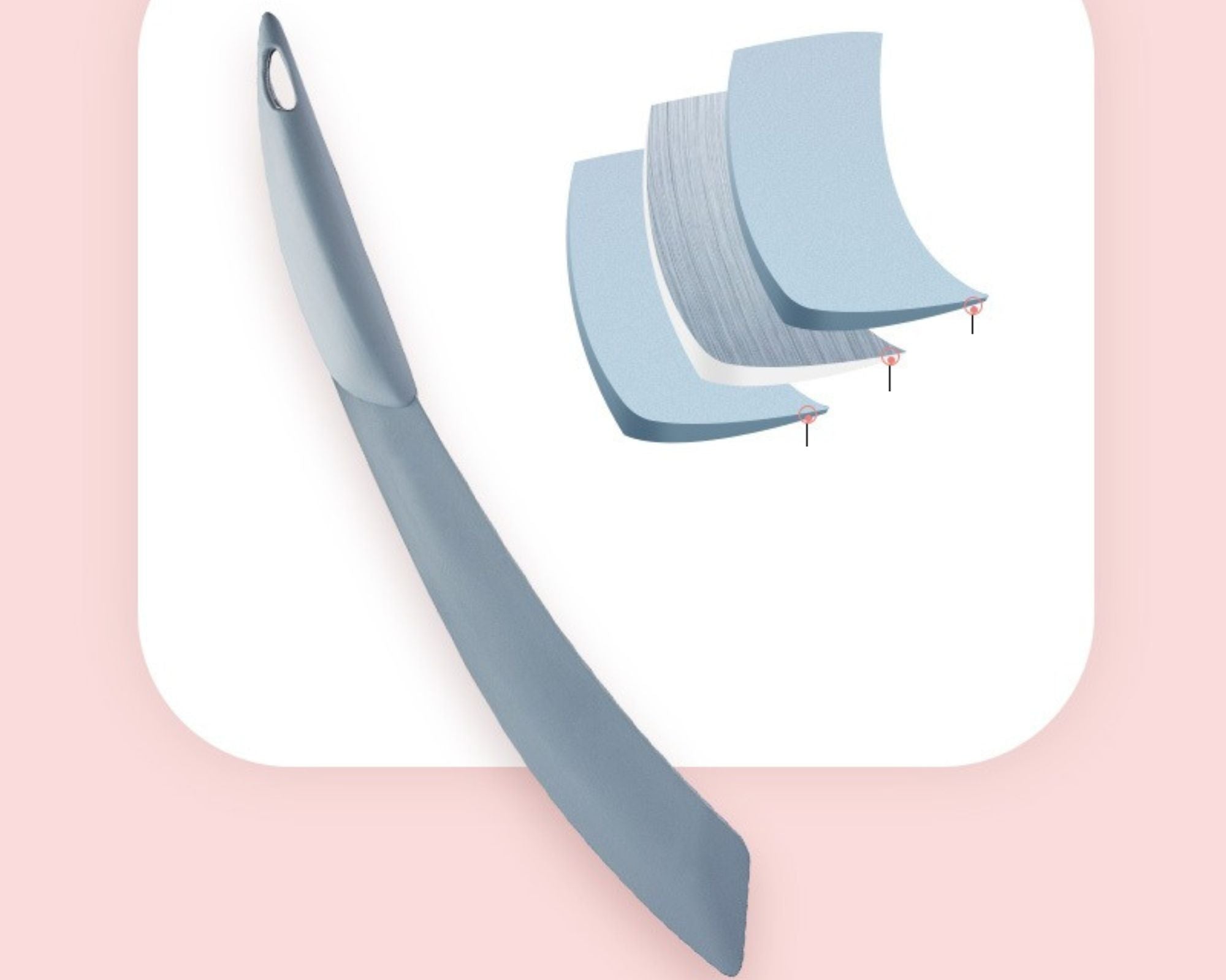 Spatulix - Spatule en Silicone pour Monsieur Cuisine