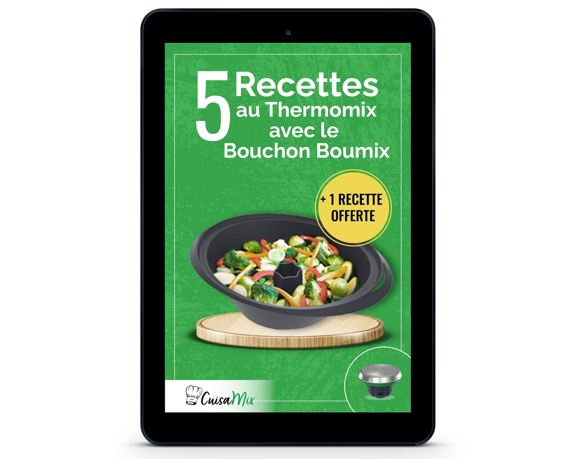 Boumix - Bouchon Compatible avec Thermomix (+ 1 eBook)